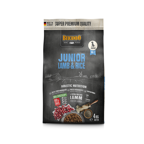 BEL Junior Lamb & Rice, 4kg, Inhalt (1 Stück = 1 x 4kg)